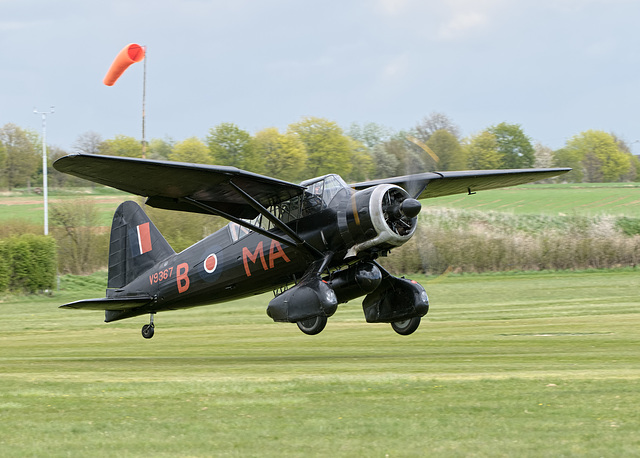 Lysander take off