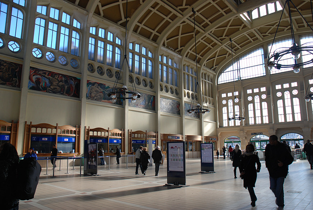 LA GARE DE ROUEN