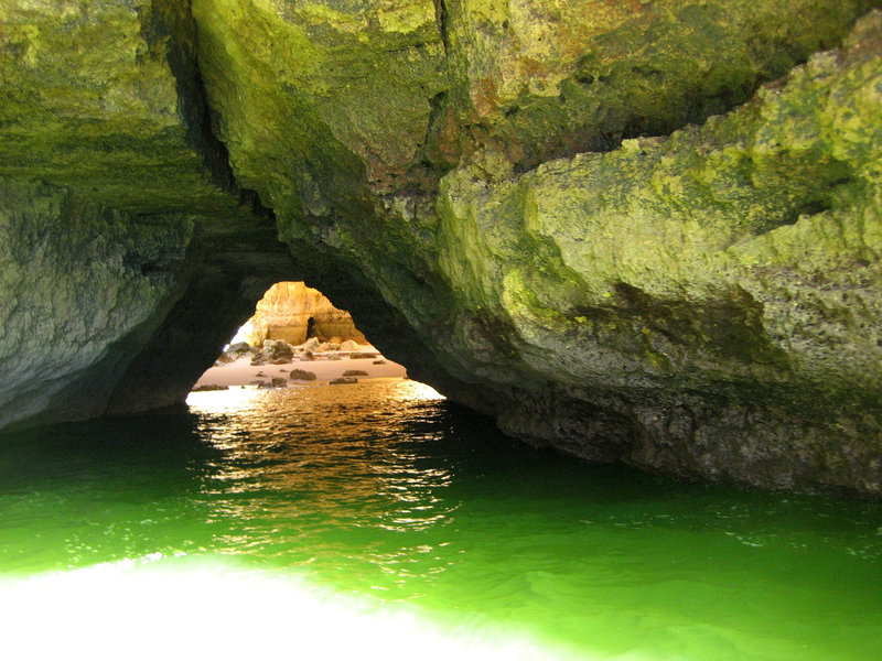 Algarve, Praia Marinha, marine caves (8)