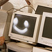 smiling monitor