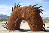 Ricardo Breceda's Dragon sculpture in Galleta Meadows Estate (4468)