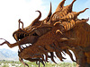 Ricardo Breceda's Dragon sculpture in Galleta Meadows Estate (4488A)