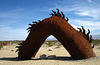 Ricardo Breceda's Dragon sculpture in Galleta Meadows Estate (4506)