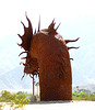 Ricardo Breceda's Dragon sculpture in Galleta Meadows Estate (4508)