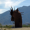 Ricardo Breceda's Dragon sculpture in Galleta Meadows Estate (4509)