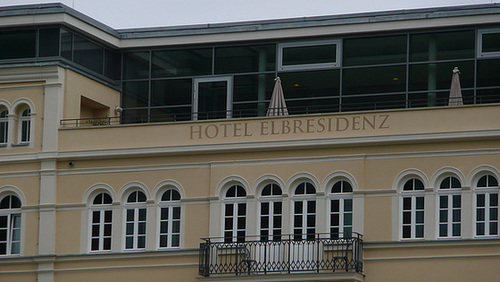 Fahrt auf der Elbe - Ekskurso sur Elbe - tour sur L'Elbe