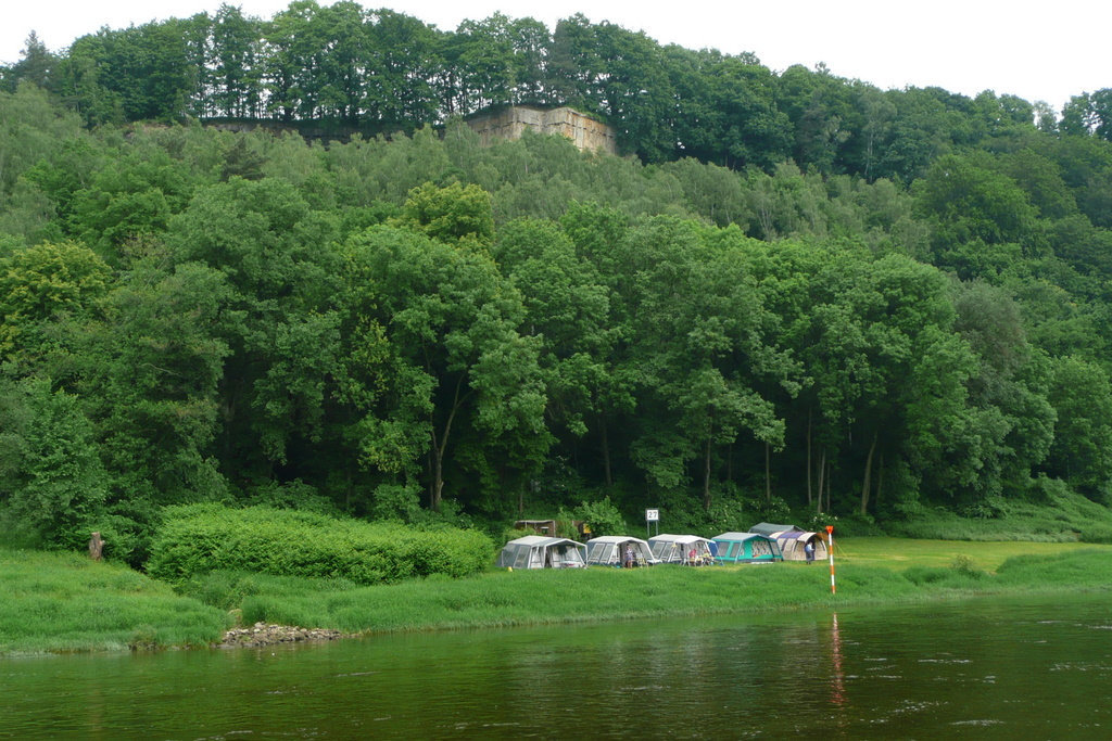 Fahrt auf der Elbe - Ekskurso sur Elbe - tour sur L'Elbe