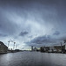 Spree im  Regen / the river Spree on a rainy day