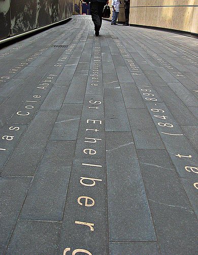 History under foot