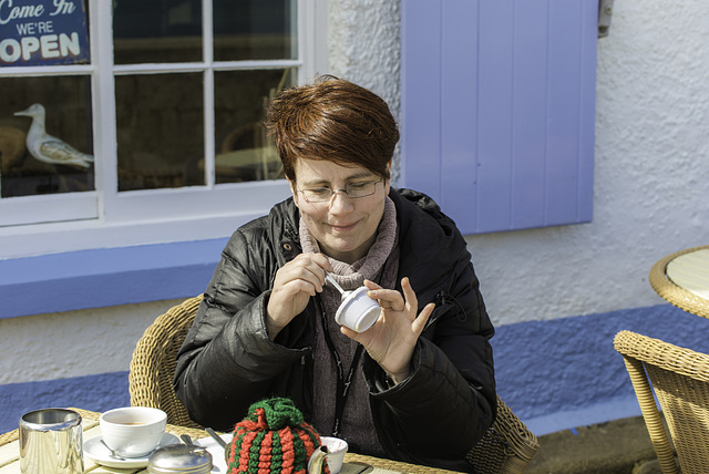 Cream Tea - Torcross - 20130411