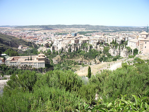 Vido de la ravino de Huecar (Uekar)