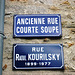 Rue courte soupe