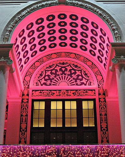 Pink arch