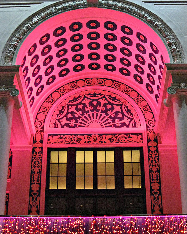Pink arch