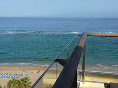 Tierra y playa en Gran Canaria