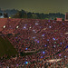Audience for Fireworks at the Rose Bowl (0240)