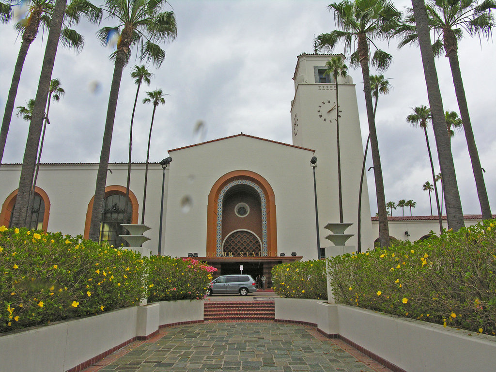 Union Station in the Rain - Los Angeles (8103)