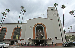 Union Station in the Rain - Los Angeles (8104)