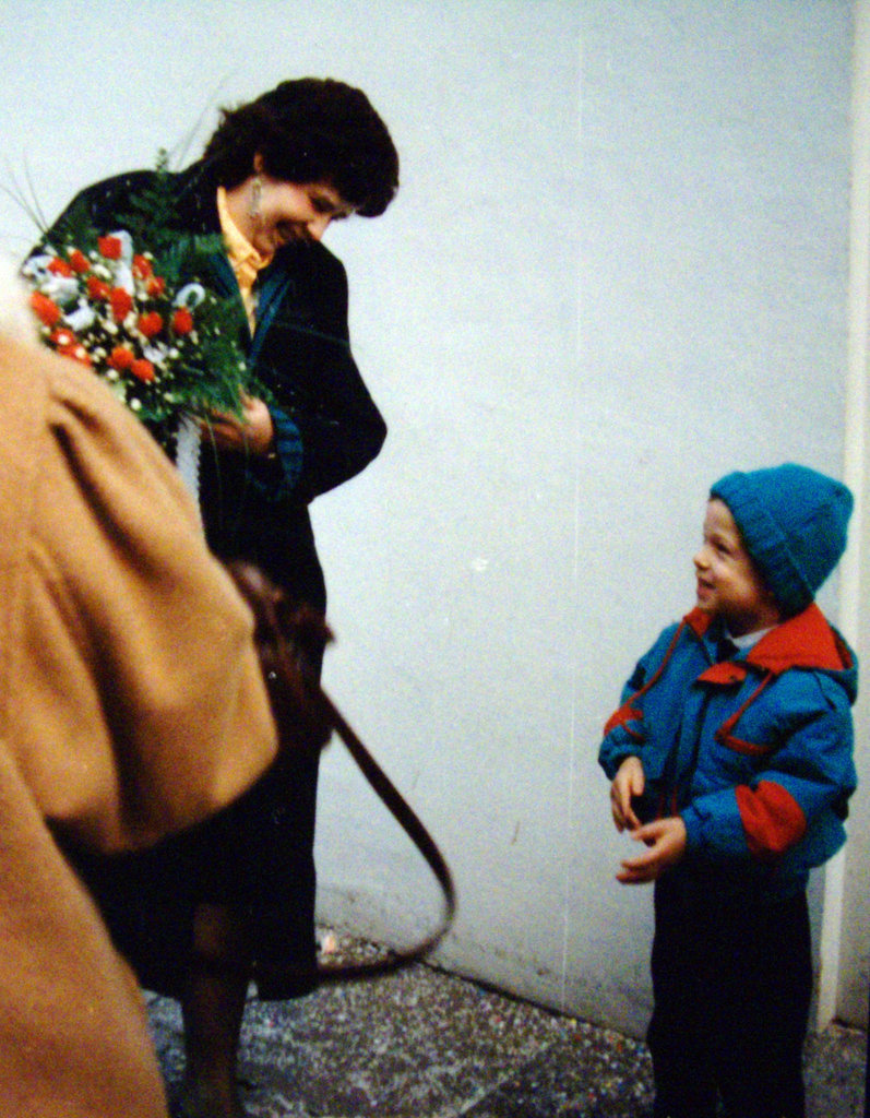 Pierre and mum