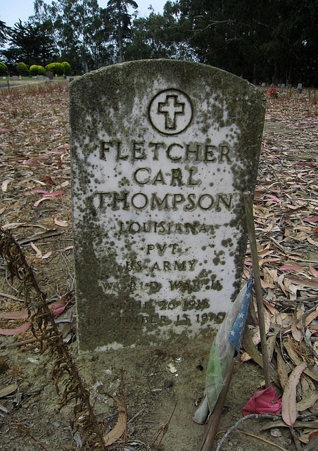 Greenlawn Cemetery - Nonendowment Care Section - Fletcher Carl Thompson (1242)