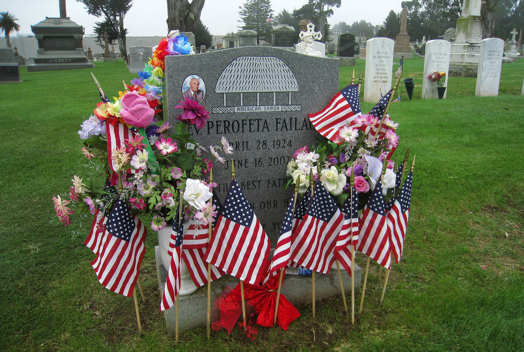 Woodlawn Cemetery - Rev Perofeta Failauga (1262)