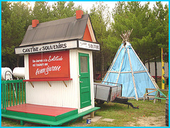 Solitude Ste-Françoise -  Ste Françoise de Lotbinière , Québec. CANADA.    20 Août 2006 - Cantine & Souvenirs