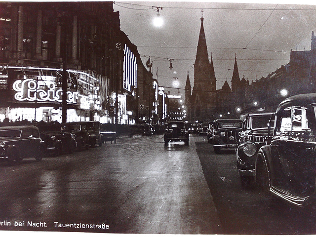 Berlín años 40. Tauentzienstrasse.