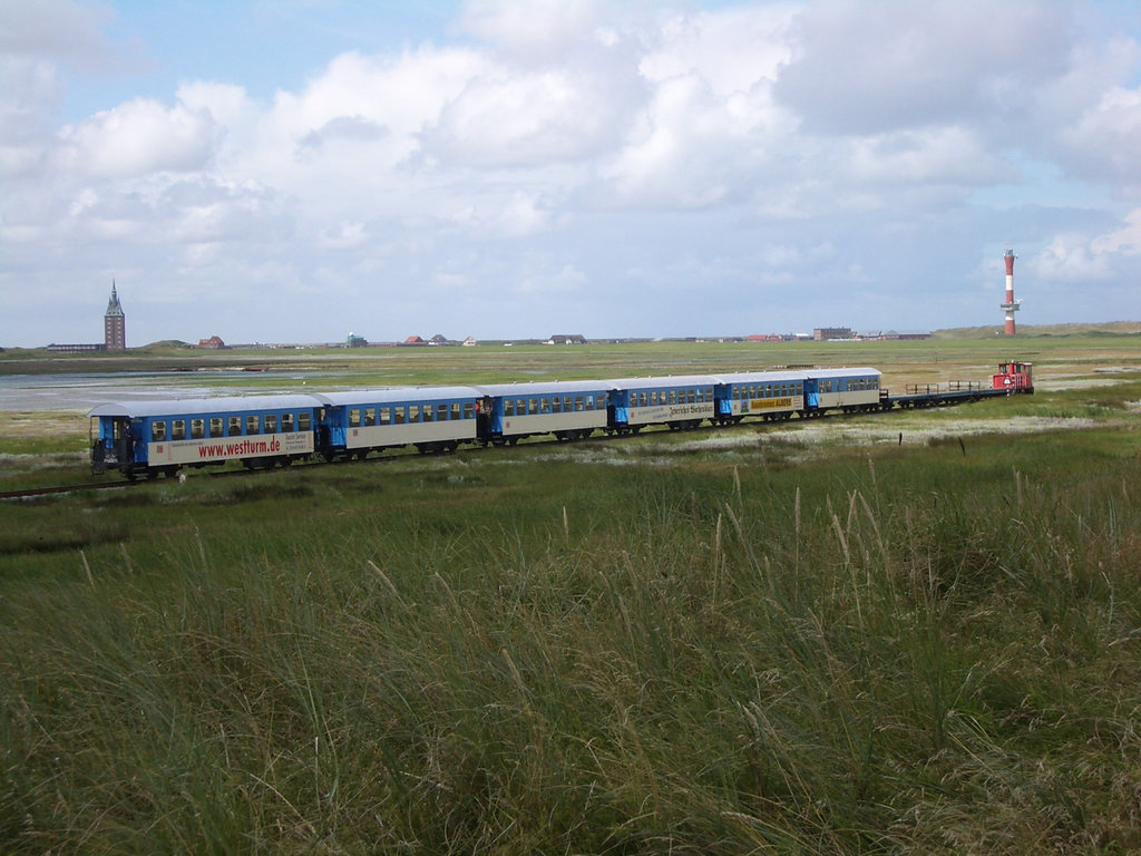 die Inselbahn auf Wangerooge