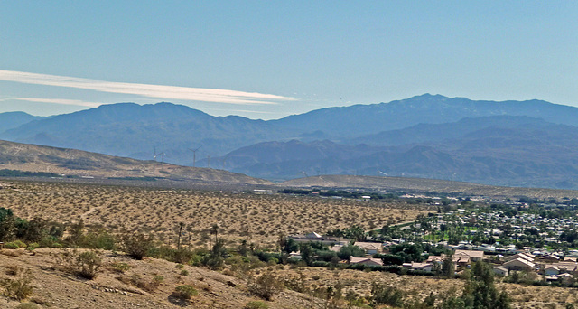 South View From Mission Creek Fault Pressure Ridge (2698)