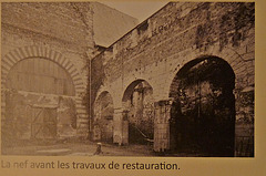 ANGERS la collégiale Saint Martin .