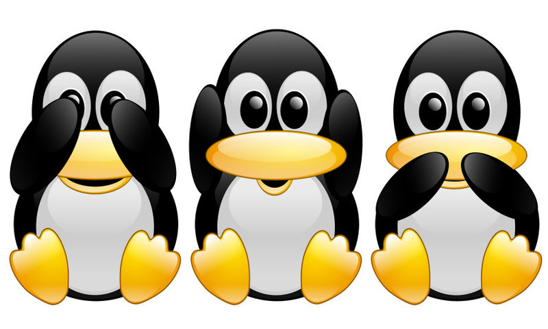 seehearspeaklinuxpenguin (svg) Backgroundpic