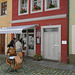 Pirna - Cafe Bohemia - das kleinste Cafe - la plej malgranda kafejo - le plus petit cafè - the smallest cafe