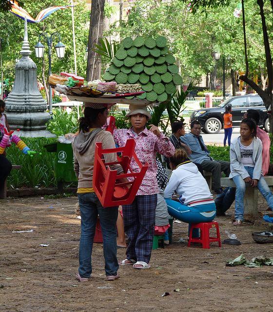 Khmer New Year Celebrations- Well-balanced