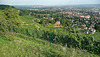 Blick vom Bismarckturm auf Dresden und Radebeul - August 2008