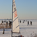 Eissegler in Steinhude  /   ice yachting
