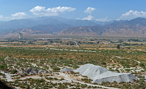 Morongo Casino Viewed From Colorado River Aqueduct at Mt San Jacinto (0420)