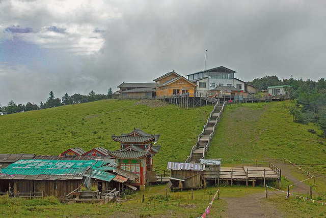 Top station of the cable car