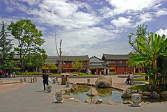 Lijiang's mainplace in old city