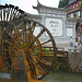 Big water wheel at the entrance of the Old Town Lijiang