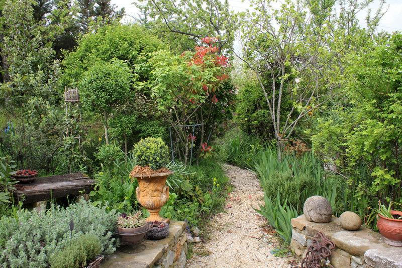 Vers le jardin botanique fou