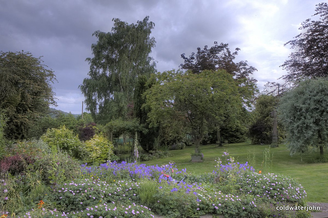 Church House garden, Goodrich