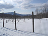 L'hiver dans les Cantons de l'est au Québec