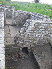 Thermes de Chesters : le four.