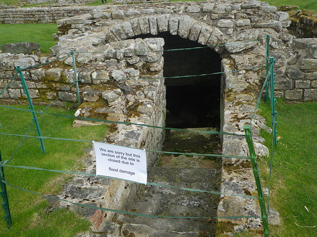 Chesters : praetorium. Le trésor du camp.