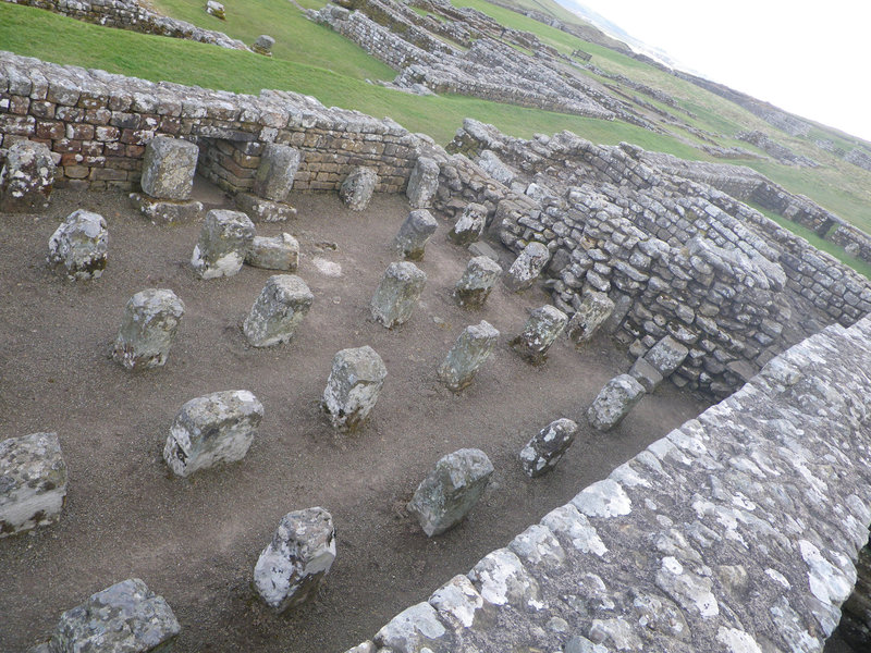 Housesteads : entrepôts