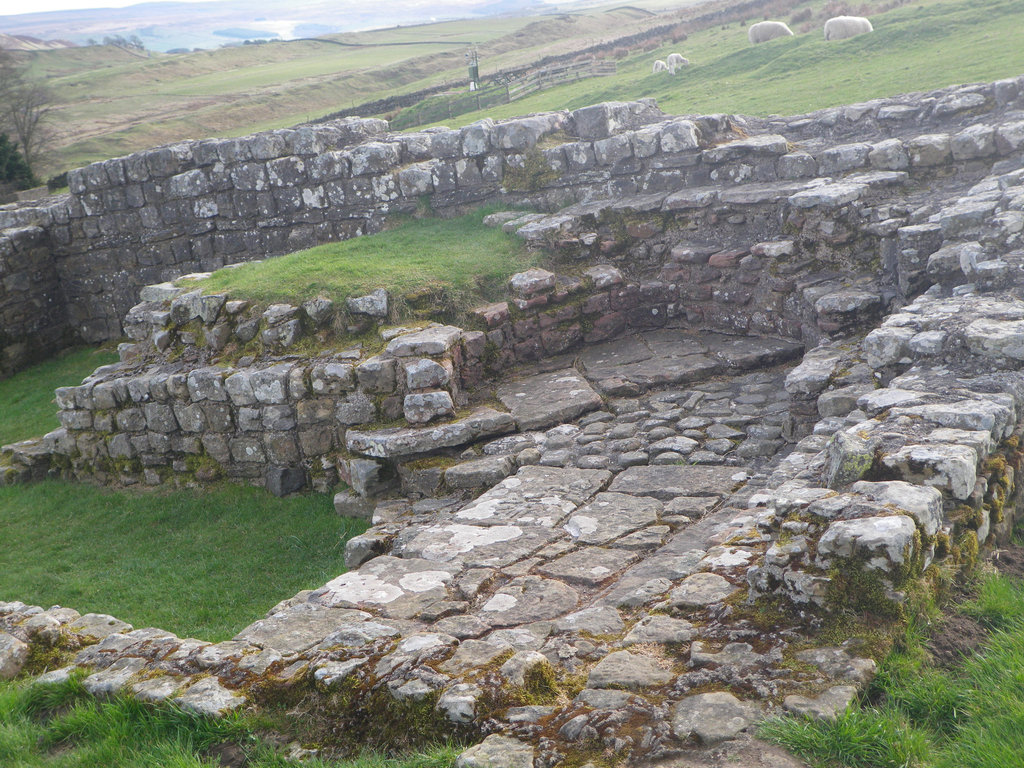 Housesteads : porte sud.