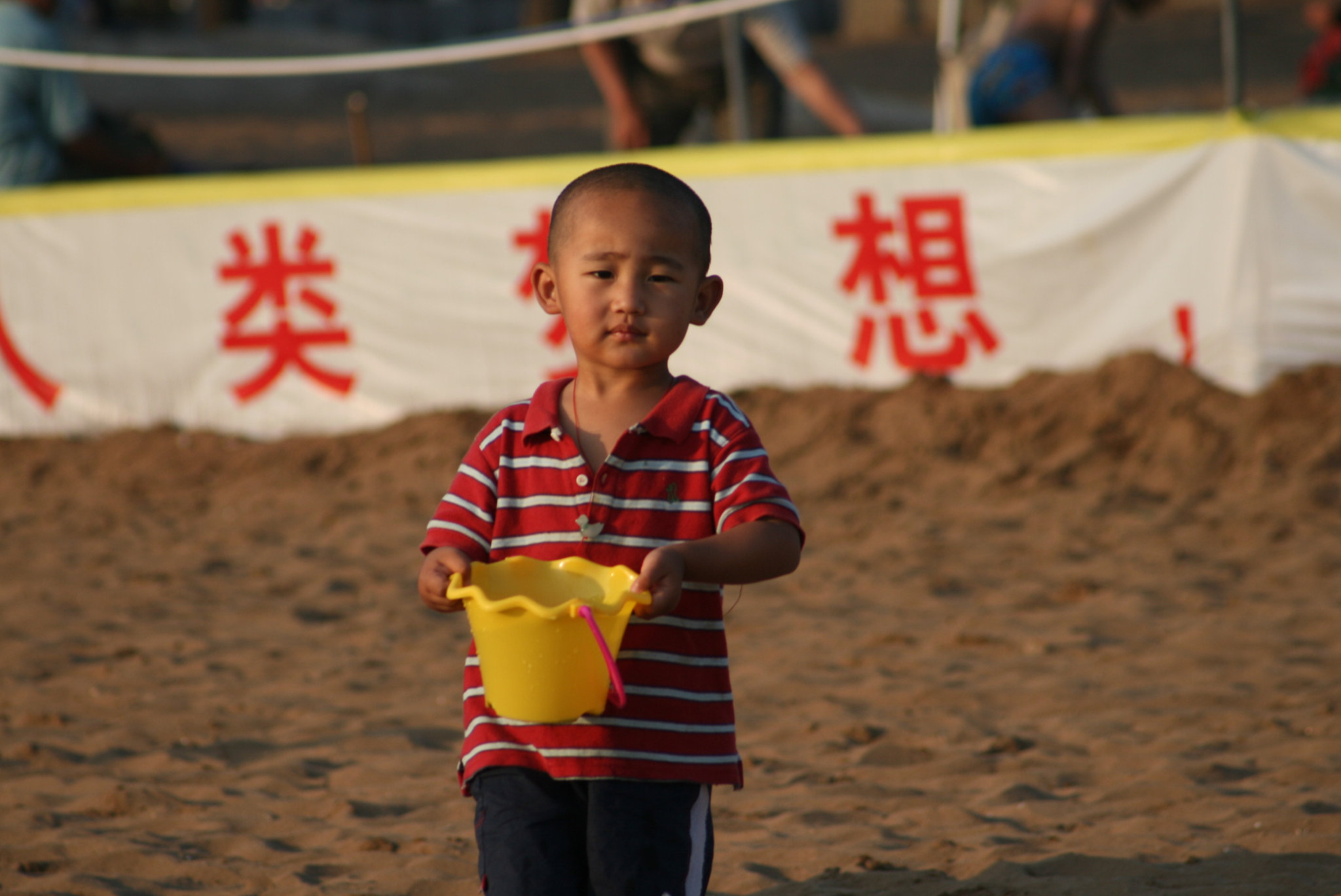 A boy in Beidaihe