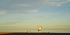 Atardecer en la Playa del Cable, Marbella