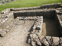 Vindolanda : chambre forte des principia.