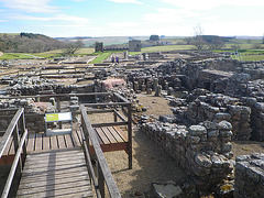 Vindolanda : thermes du vicus.